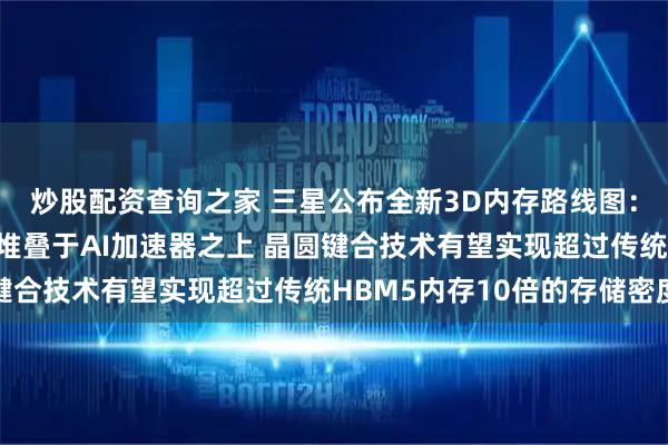 炒股配资查询之家 三星公布全新3D内存路线图：zHBM的新系统垂直堆叠于AI加速器之上 晶圆键合技术有望实现超过传统HBM5内存10倍的存储密度
